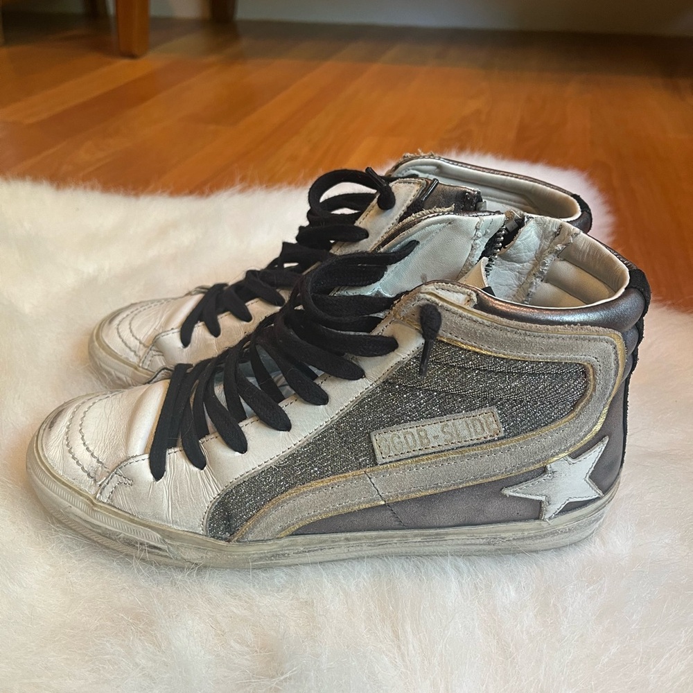 Golden Goose Slide High Tops